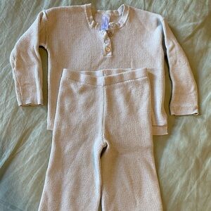 Super Soft Modern Moments Beige Waffle Set 3T